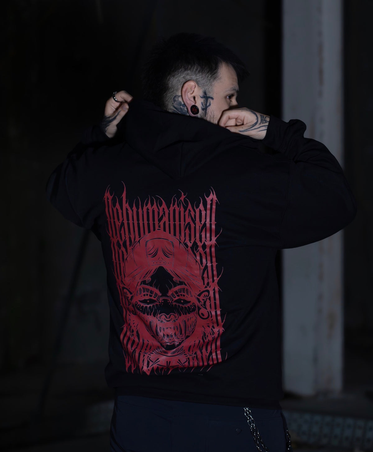 Dehumanised Zip Up Hoodie